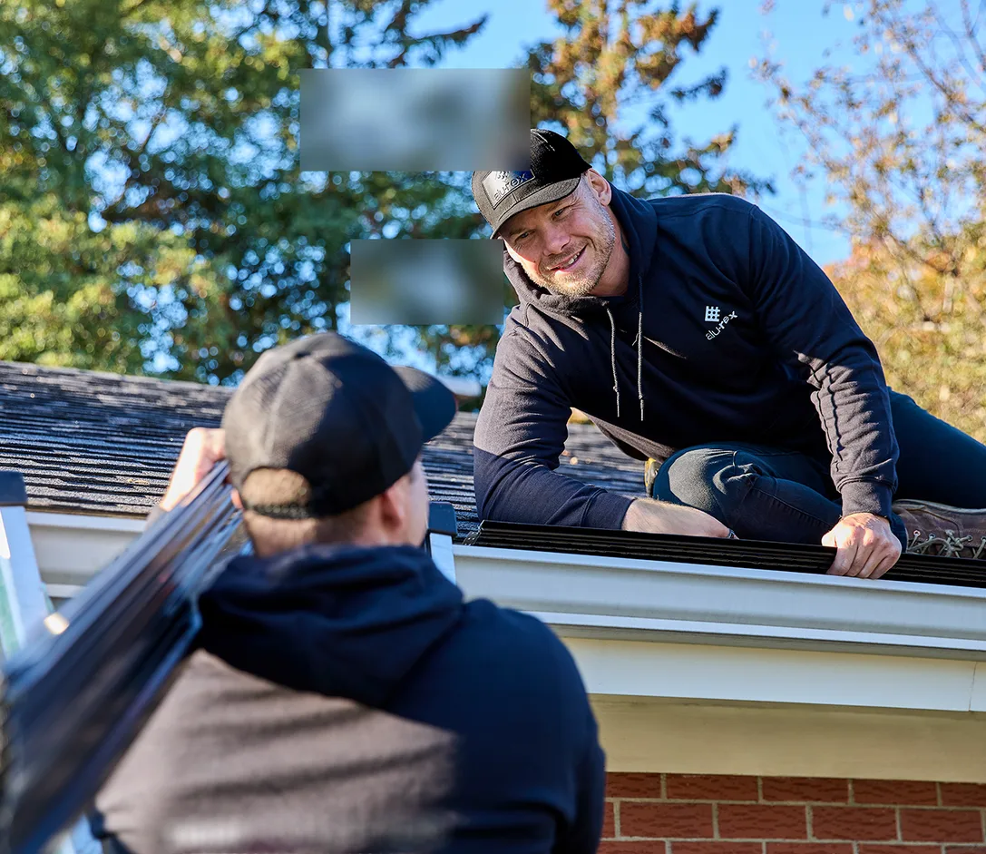 Installation de gouttières adaptée à votre maison par notre équipe locale